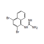 1-(2,4-Dibromo-1-naphthyl)guanidine