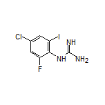 1-(4-Chloro-2-fluoro-6-iodophenyl)guanidine