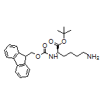 tert-Butyl (R)-6-Amino-2-(Fmoc-amino)hexanoate