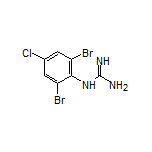 1-(2,6-Dibromo-4-chlorophenyl)guanidine