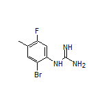 1-(2-Bromo-5-fluoro-4-methylphenyl)guanidine