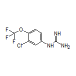 1-[3-Chloro-4-(trifluoromethoxy)phenyl]guanidine