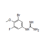 2-Bromo-6-fluoro-4-guanidinoanisole