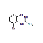 1-(2-Bromo-6-chlorophenyl)guanidine