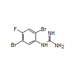 1-(2,5-Dibromo-4-fluorophenyl)guanidine