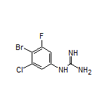 1-(4-Bromo-3-chloro-5-fluorophenyl)guanidine