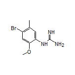 5-Bromo-4-methyl-2-guanidinoanisole