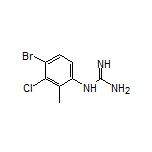 3-Bromo-2-chloro-6-guanidinotoluene