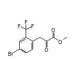 Methyl 3-[4-Bromo-2-(trifluoromethyl)phenyl]-2-oxopropanoate