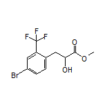 Methyl 3-[4-Bromo-2-(trifluoromethyl)phenyl]-2-hydroxypropanoate