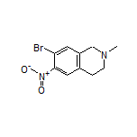 7-Bromo-2-methyl-6-nitro-1,2,3,4-tetrahydroisoquinoline