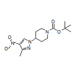 1-Boc-4-(3-methyl-4-nitro-1-pyrazolyl)piperidine