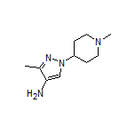 3-Methyl-1-(1-methyl-4-piperidyl)-1H-pyrazol-4-amine