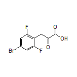 3-(4-Bromo-2,6-difluorophenyl)-2-oxopropanoic Acid