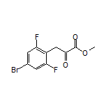 Methyl 3-(4-Bromo-2,6-difluorophenyl)-2-oxopropanoate