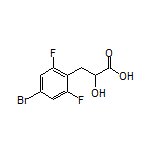 3-(4-Bromo-2,6-difluorophenyl)-2-hydroxypropanoic Acid