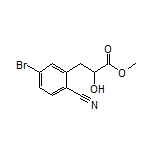 Methyl 3-(5-Bromo-2-cyanophenyl)-2-hydroxypropanoate