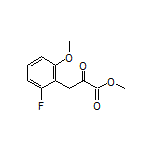 Methyl 3-(2-Fluoro-6-methoxyphenyl)-2-oxopropanoate