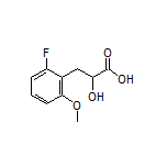 3-(2-Fluoro-6-methoxyphenyl)-2-hydroxypropanoic Acid