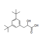 3-(3,5-Di-tert-butylphenyl)-2-hydroxypropanoic Acid