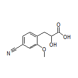 3-(4-Cyano-2-methoxyphenyl)-2-hydroxypropanoic Acid