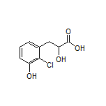 3-(2-Chloro-3-hydroxyphenyl)-2-hydroxypropanoic Acid