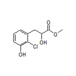 Methyl 3-(2-Chloro-3-hydroxyphenyl)-2-hydroxypropanoate