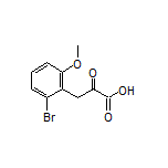 3-(2-Bromo-6-methoxyphenyl)-2-oxopropanoic Acid