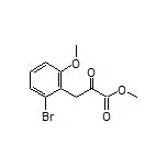 Methyl 3-(2-Bromo-6-methoxyphenyl)-2-oxopropanoate