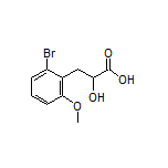 3-(2-Bromo-6-methoxyphenyl)-2-hydroxypropanoic Acid