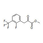 Methyl 3-[2-Fluoro-3-(trifluoromethyl)phenyl]-2-oxopropanoate