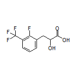 3-[2-Fluoro-3-(trifluoromethyl)phenyl]-2-hydroxypropanoic Acid