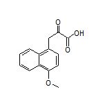 3-(4-Methoxy-1-naphthyl)-2-oxopropanoic Acid