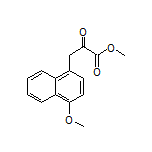 Methyl 3-(4-Methoxy-1-naphthyl)-2-oxopropanoate