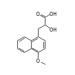 2-Hydroxy-3-(4-methoxy-1-naphthyl)propanoic Acid