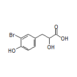 3-(3-Bromo-4-hydroxyphenyl)-2-hydroxypropanoic Acid