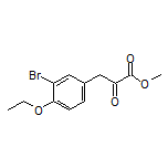 Methyl 3-(3-Bromo-4-ethoxyphenyl)-2-oxopropanoate