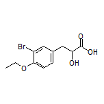 3-(3-Bromo-4-ethoxyphenyl)-2-hydroxypropanoic Acid