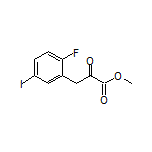 Methyl 3-(2-Fluoro-5-iodophenyl)-2-oxopropanoate