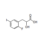 3-(2-Fluoro-5-iodophenyl)-2-hydroxypropanoic Acid