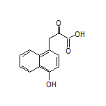 3-(4-Hydroxy-1-naphthyl)-2-oxopropanoic Acid