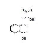 Methyl 2-Hydroxy-3-(4-hydroxy-1-naphthyl)propanoate