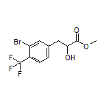 Methyl 3-[3-Bromo-4-(trifluoromethyl)phenyl]-2-hydroxypropanoate