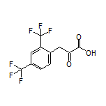 3-[2,4-Bis(trifluoromethyl)phenyl]-2-oxopropanoic Acid