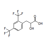 3-[2,4-Bis(trifluoromethyl)phenyl]-2-hydroxypropanoic Acid