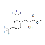 Methyl 3-[2,4-Bis(trifluoromethyl)phenyl]-2-hydroxypropanoate