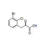 3-(3-Bromo-2-chlorophenyl)-2-oxopropanoic Acid