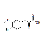 3-(4-Bromo-3-methoxyphenyl)-2-oxopropanoic Acid