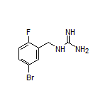 1-(5-Bromo-2-fluorobenzyl)guanidine