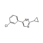 5-(3-Chlorophenyl)-2-cyclopropyl-1H-imidazole